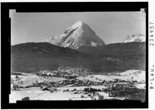 Seefeld in Tirol 1200 m mit Hohe Munde 2594 m