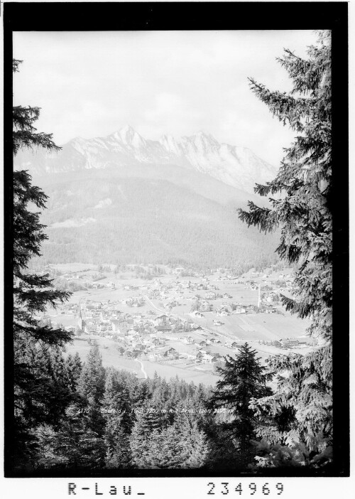 Seefeld in Tirol 1200 m mit Arnspitzen 2196 m