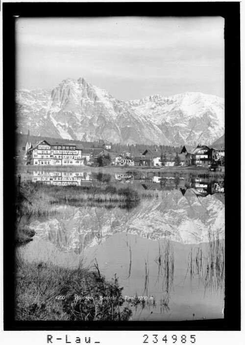 Wildsee - Seefeld in Tirol 1200 m