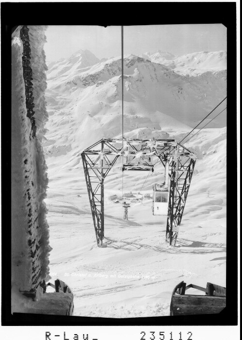 St.Christoph am Arlberg mit Galzigbahn 2185 m