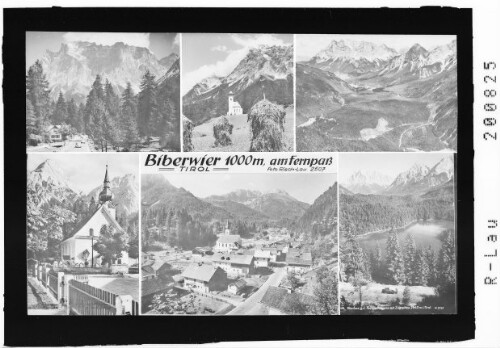 Biberwier 1000 m, am Fernpass