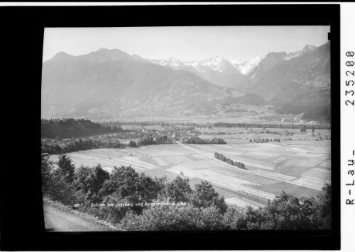 Schlins mit Jagdberg und Gamperdonatal / Vorarlberg