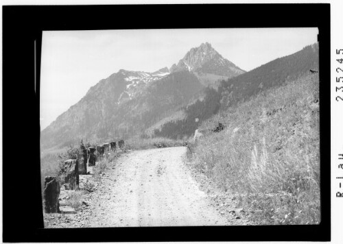 Blick von Amerlügen auf Drei Schwestern / Vorarlberg