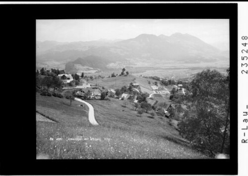 Amerlügen mit Walgau / Vorarlberg