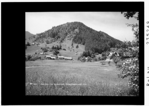 Amerlügen mit Vorderälpele, Dreischwesternweg, Vorarlberg