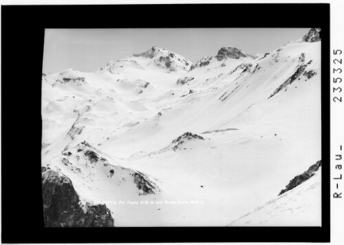 Silvretta / Piz Tasna 3179 m und Breite Krone 3079 m