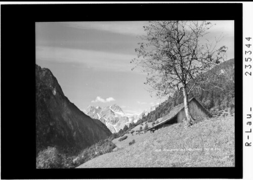 Brandnertal mit Scesaplana 2965 m / Vorarlberg