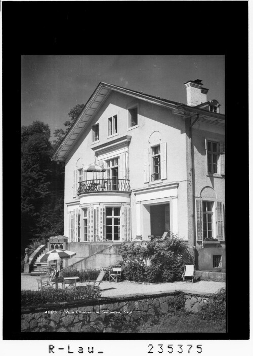 Villa Elisabeth in Gmunden / Salzkammergut