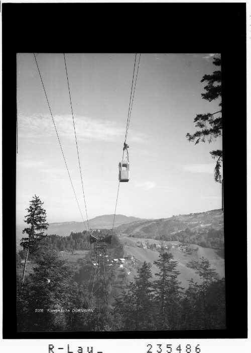 Karrenbahn bei Dornbirn