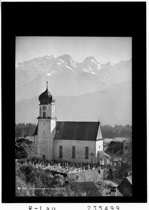 Thüringen mit der Zimba / Vorarlberg
