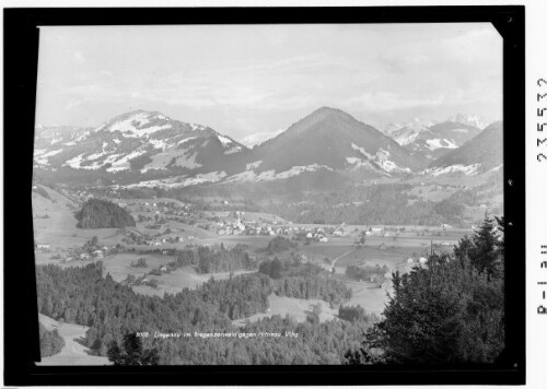 Lingenau im Bregenzerwald gegen Hittisau / Vorarlberg