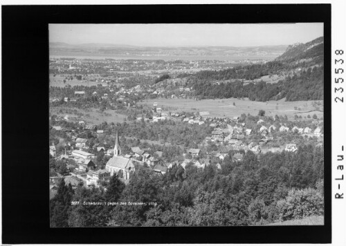 Schwarzach gegen den Bodensee / Vorarlberg