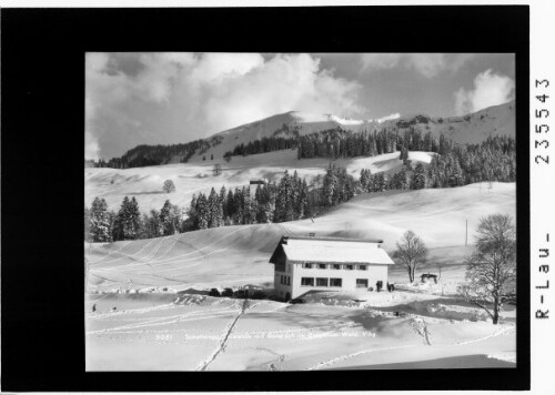 Schetteregg - Talstation mit Bullersch im Bregenzer Wald / Vorarlberg