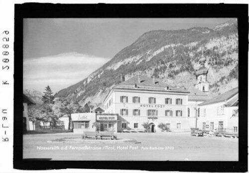 Nassereith an der Fernpaßstrasse / Tirol, Hotel Post