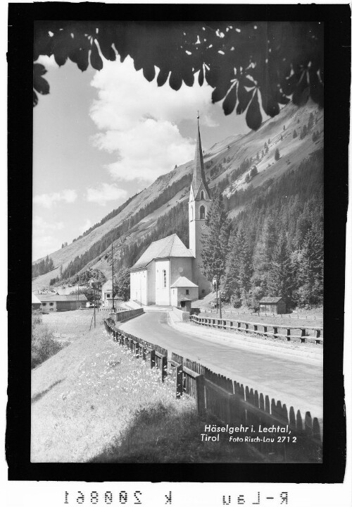 Häselgehr im Lechtal / Tirol