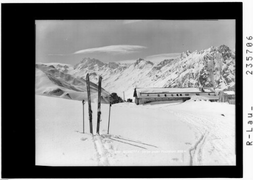 Silvretta - Idalpe gegen Fluchthorn 3399 m