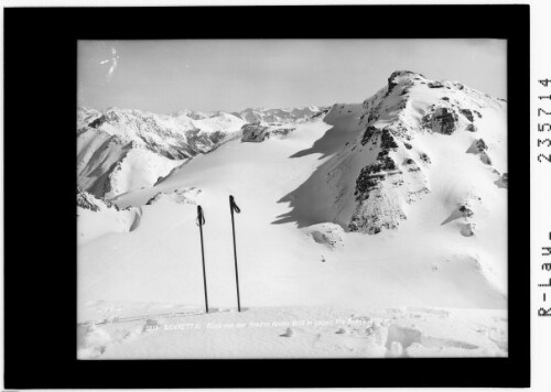 Silvretta - Blick von der Breiten Krone 3079 m gegen Piz Tasna 3179 m