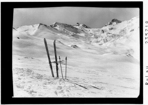 Silvretta - Piz Mottana, Piz Davo Lais 3027 m, Piz Tasna 3179 m und Breite Krone 3079 m