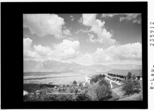 Sonnenheilstätte Viktorsberg gegen Rheintal