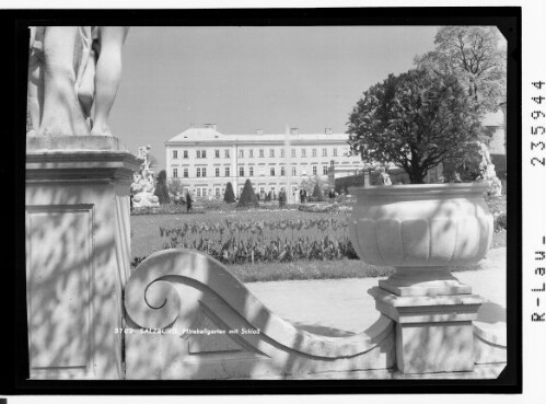 Salzburg / Mirabellgarten mit Schloß