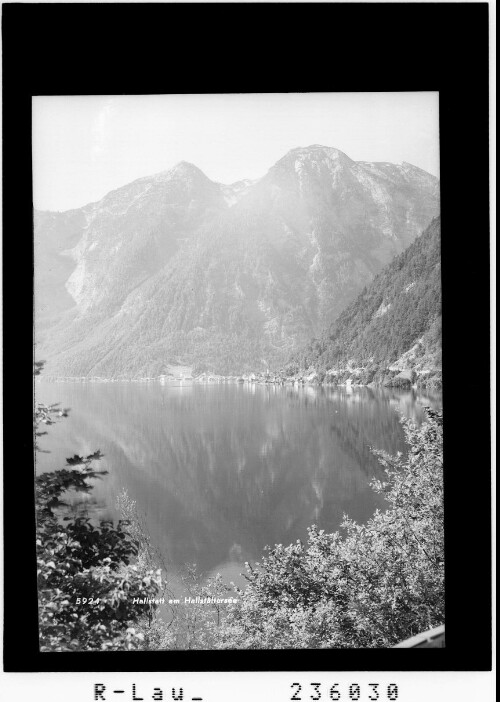 Hallstatt am Hallstättersee