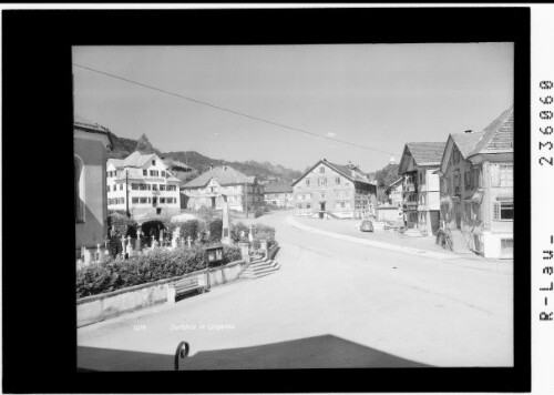 Dorfplatz in Lingenau