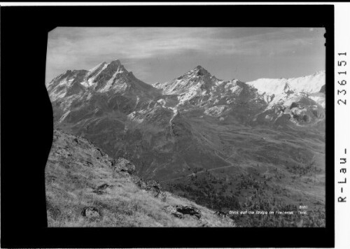 Blick auf die Idalpe im Fimberetal / Tirol