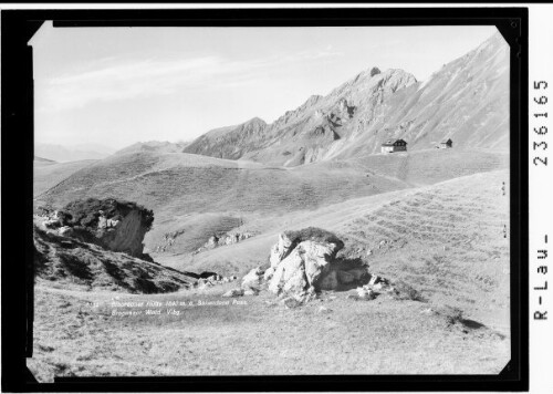 Biberacher Hütte am Schardona Pass / Vorarlberg : [Schadonapass]