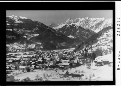 Schruns im Montafon / Vorarlberg / gegen Golm und Zimba