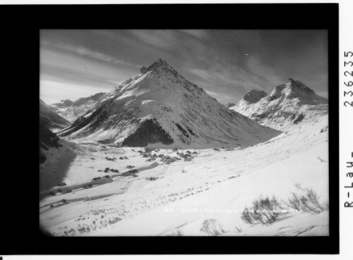 Galtür in Tirol mit Jamtal - Gorfen und Ballunspitze 2671 m