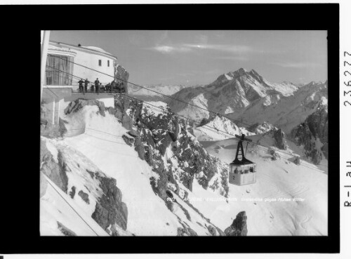 Arlberg / Vallugabahn / Gratstation gegen Hohen Riffler