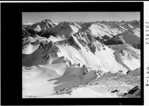 Arlberg / Vallugabahn Gratstation gegen Ferwall