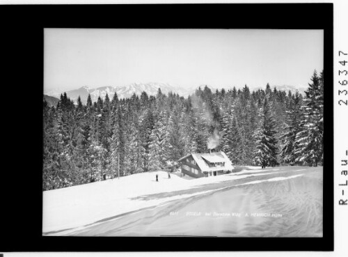 Bödele bei Dornbirn / Vorarlberg / A. Hemrich Hütte