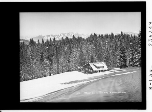 Bödele bei Dornbirn / Vorarlberg / A. Hemrich Hütte