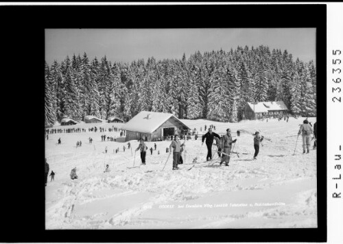 Bödele bei Dornbirn / Vorarlberg / Lanklift Talstation und Reichsbundhütte