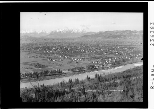 Lauterach - Vorarlberg gegen Schweizer Berge