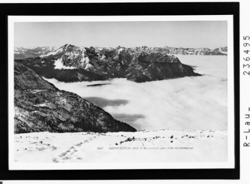 Krippenstein 2109 m / Nebelmeer über dem Hallstättersee : [Blick vom Krippenstein]
