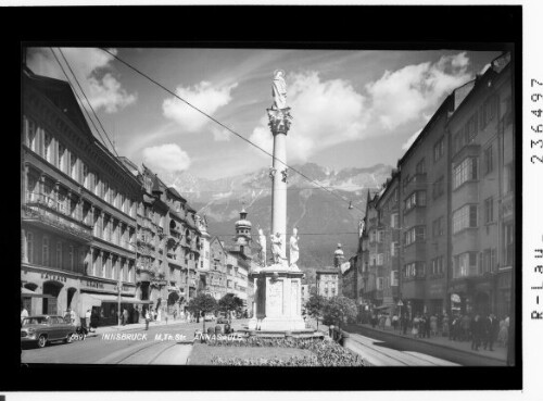 Innsbruck / Maria Theresien Strasse / Annasäule