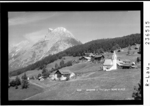 Mösern in Tirol gegen Hohe Munde