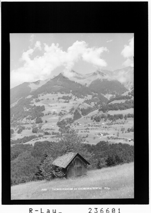 Thüringerberg im Grosswalsertal / Vorarlberg : [Thüringerberg gegen Walserkamm]