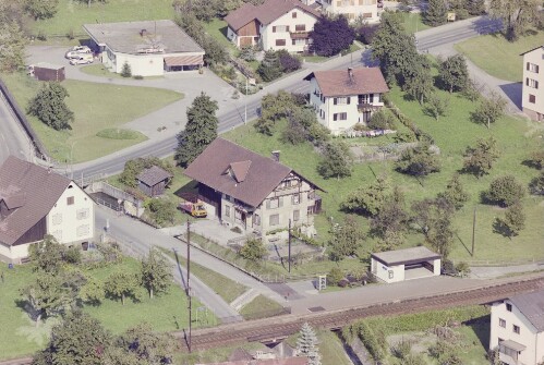 Schrägluftaufnahmen von Gebäuden der Gemeinde Nüziders