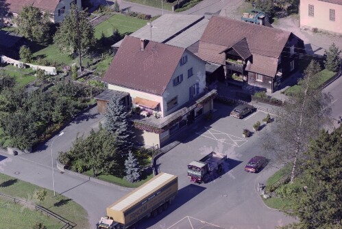 Schrägluftaufnahmen von Gebäuden der Gemeinde Nenzing