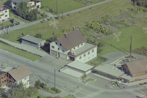 Schrägluftaufnahmen von Gebäuden der Gemeinde Nenzing