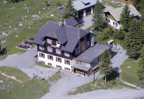 Schrägluftaufnahmen von Gebäuden der Gemeinde Nenzing, Nenzinger Himmel