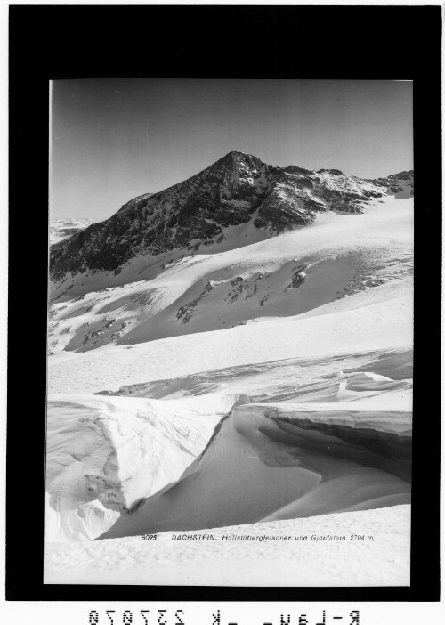 Dachstein / Hallstättergletscher und Gjaidstein 2794 m