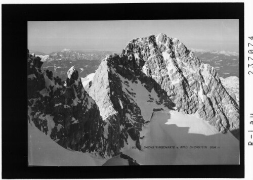 Dachsteinscharte und Niederer Dachstein 2934 m