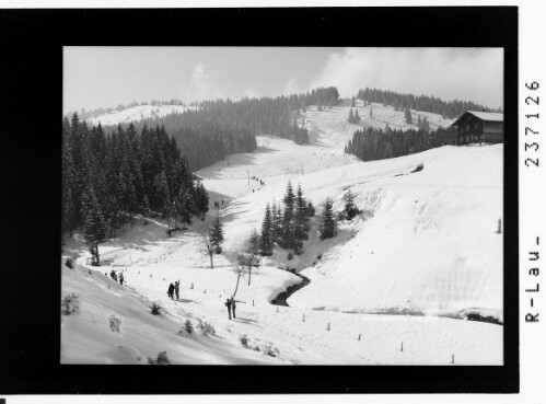 Bödele bei Dornbirn / Schwabenfalle und Lank : [Bödele / Blick zur Maierei und zum Lank]