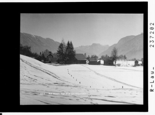 Bad Goisern / Salzkammergut / Blick zum Krippenstein