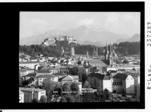 Salzburg mit dem Hohen Göll 2520 m