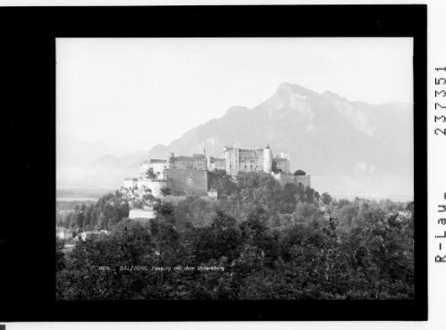 Salzburg / Festung mit Untersberg